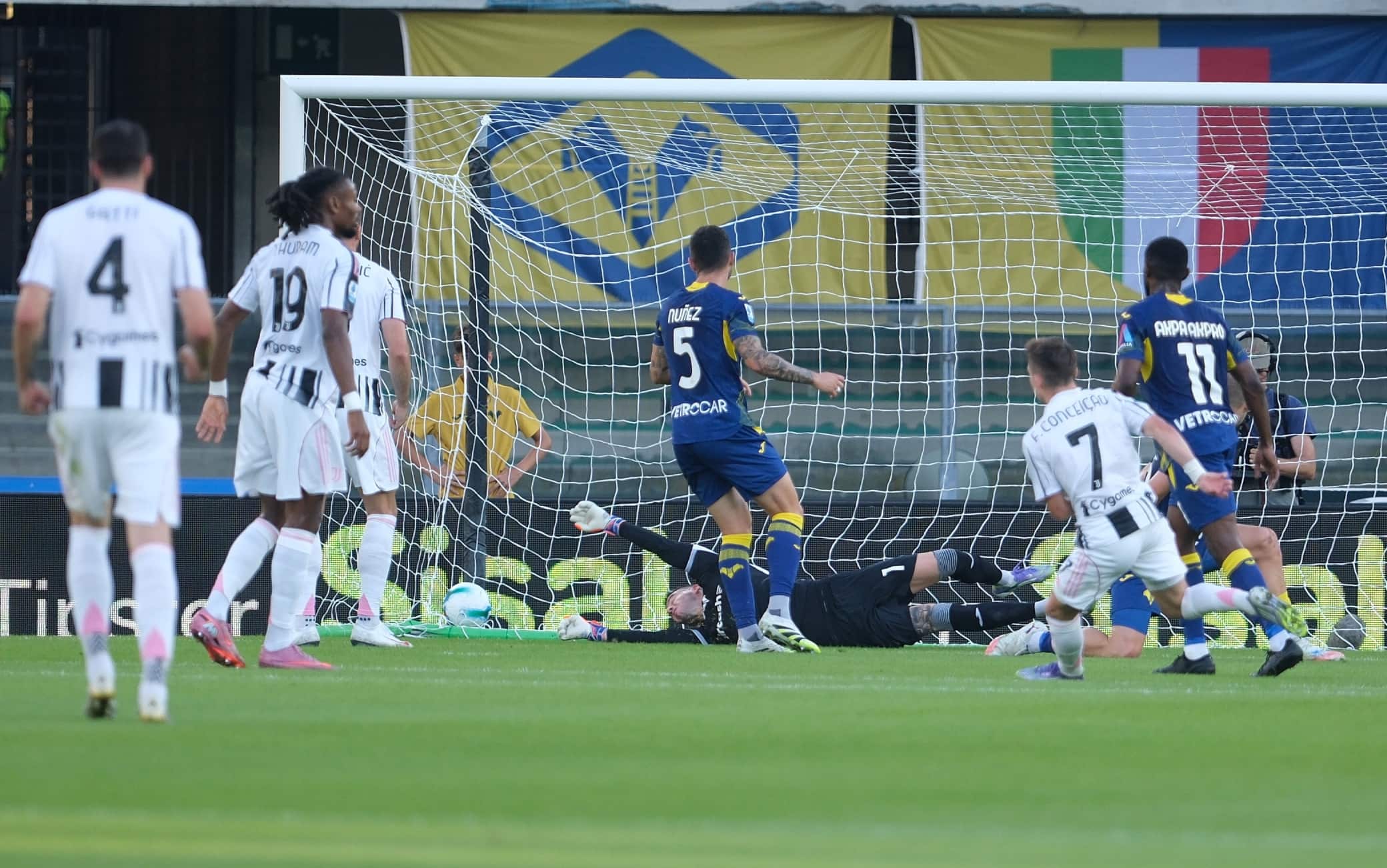 Il gol di Conceicao